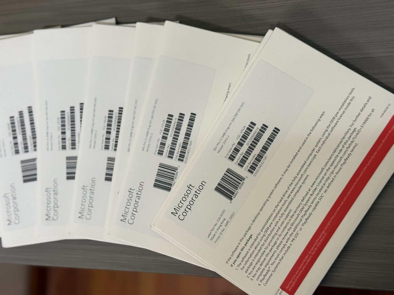Microsoft License 1